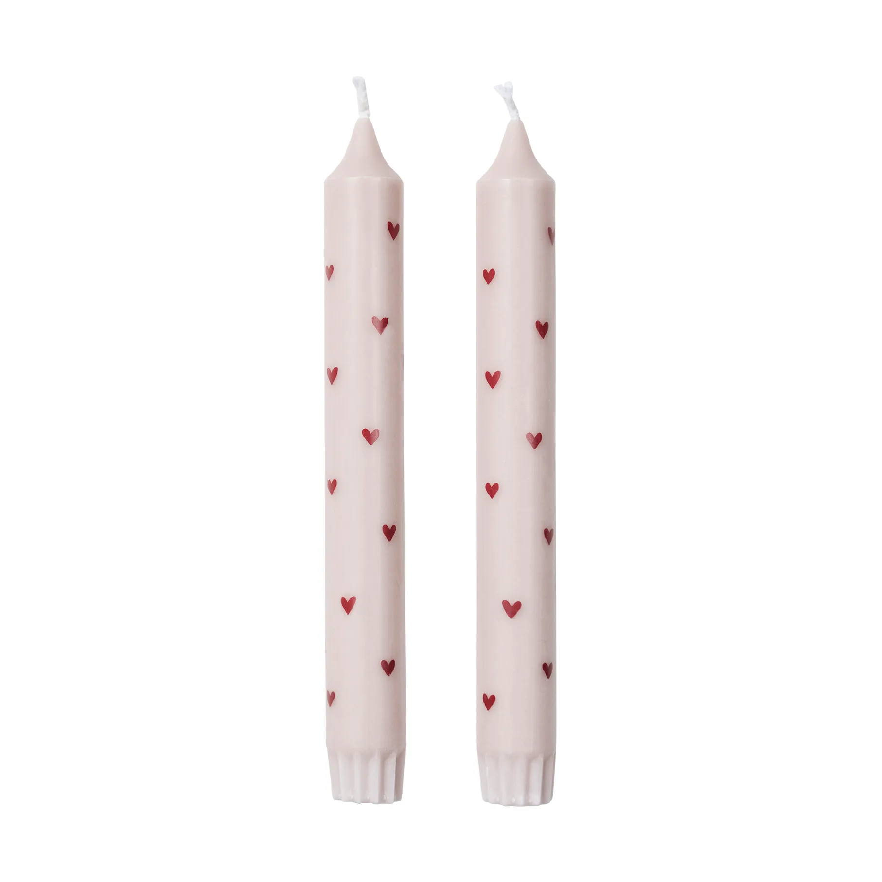 Amor κηροπήγιο 2-pack, Light pink-red Broste Copenhagen