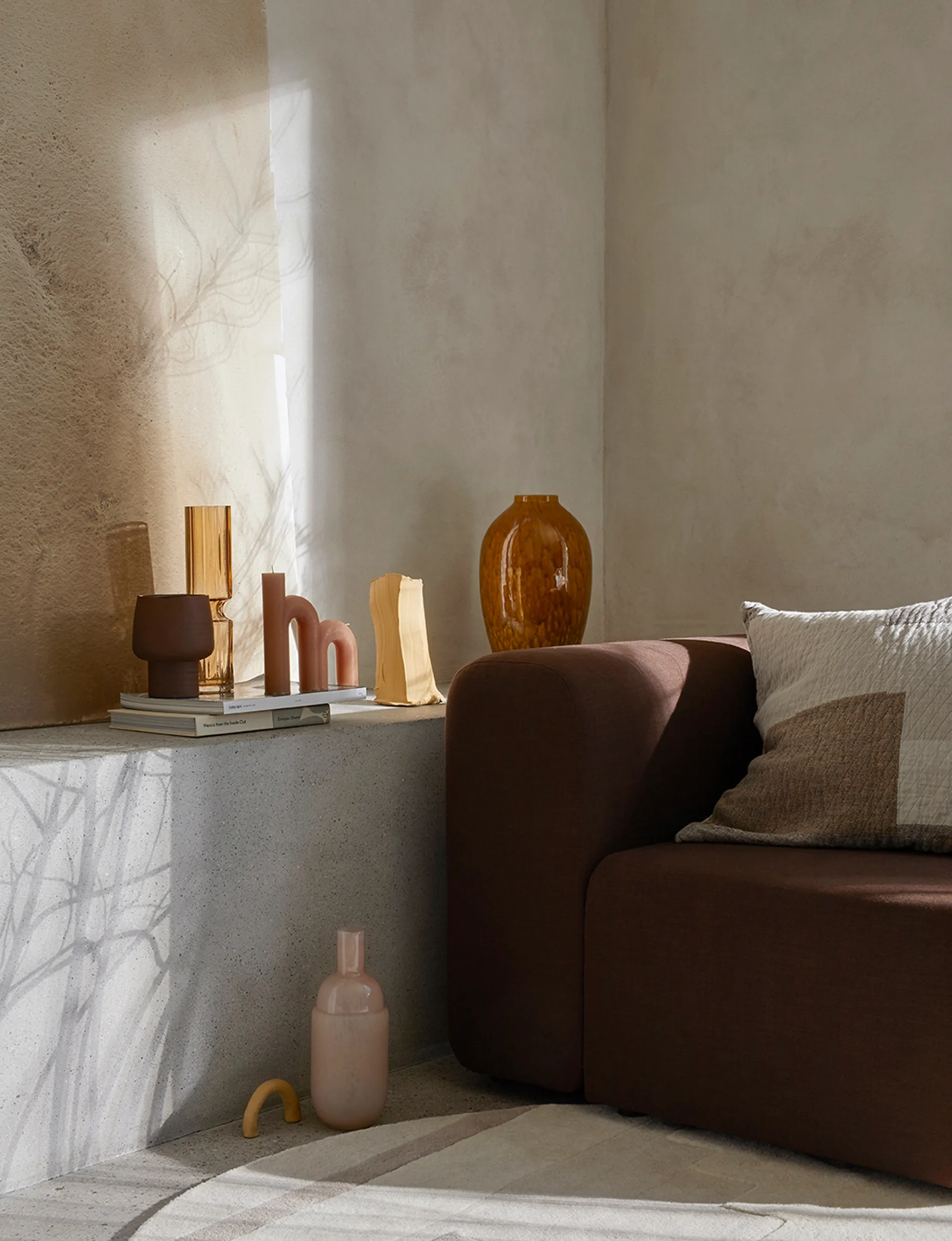 Axil βάζο 18.5 cm, Κόκκινος πηλός Broste Copenhagen