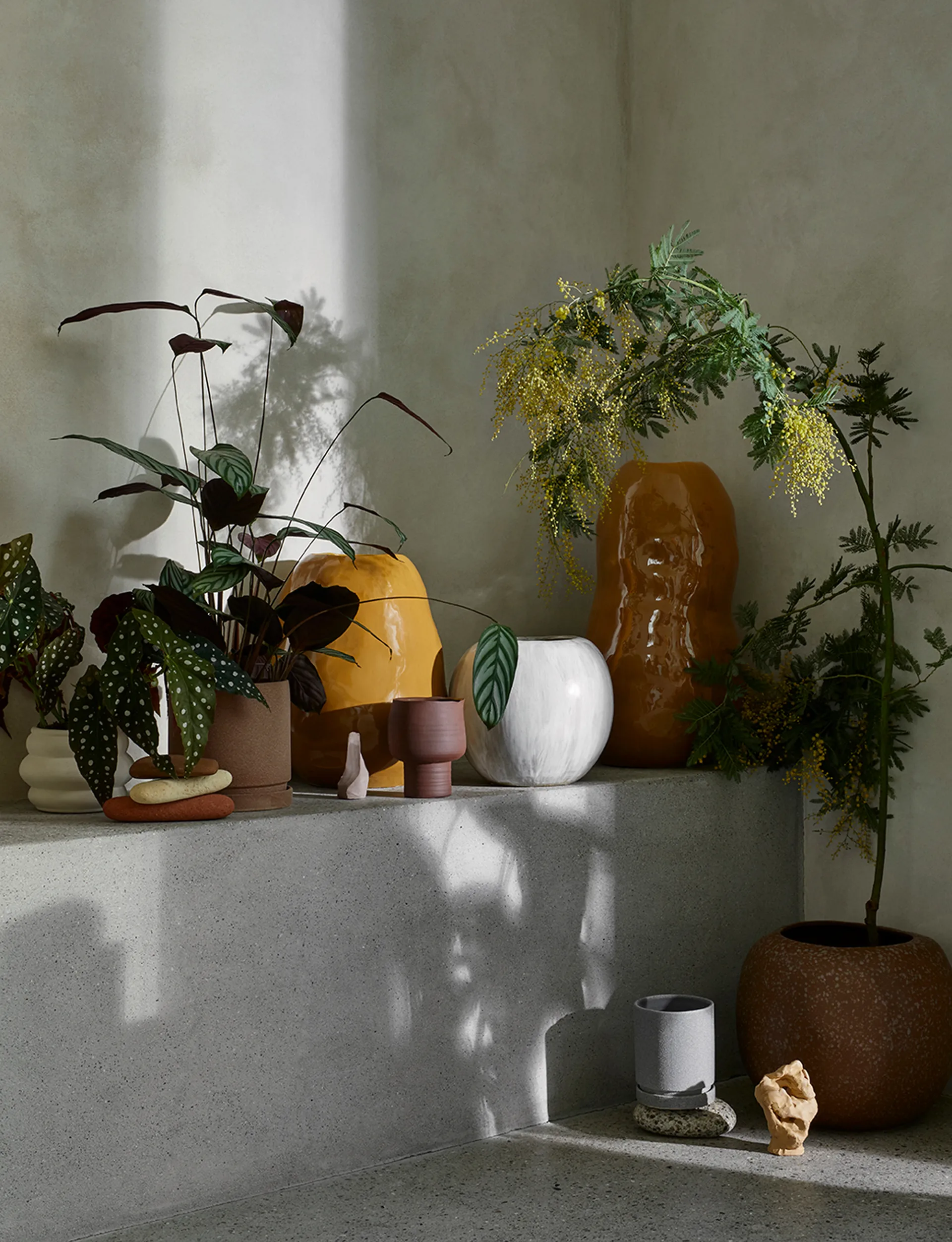 Axil βάζο 18.5 cm, Κόκκινος πηλός Broste Copenhagen