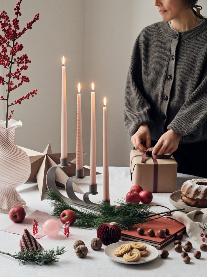 Candy Christmas tree Κρεμαστό φωτιστικό, glass 2 τεμάχια, Σκονισμένο ροζ Broste Copenhagen