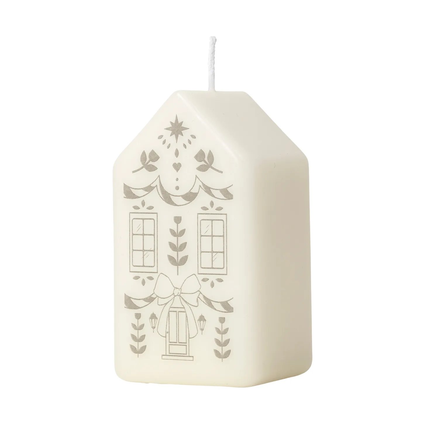 Casa κηροπήγιο block, White-Silver Broste Copenhagen