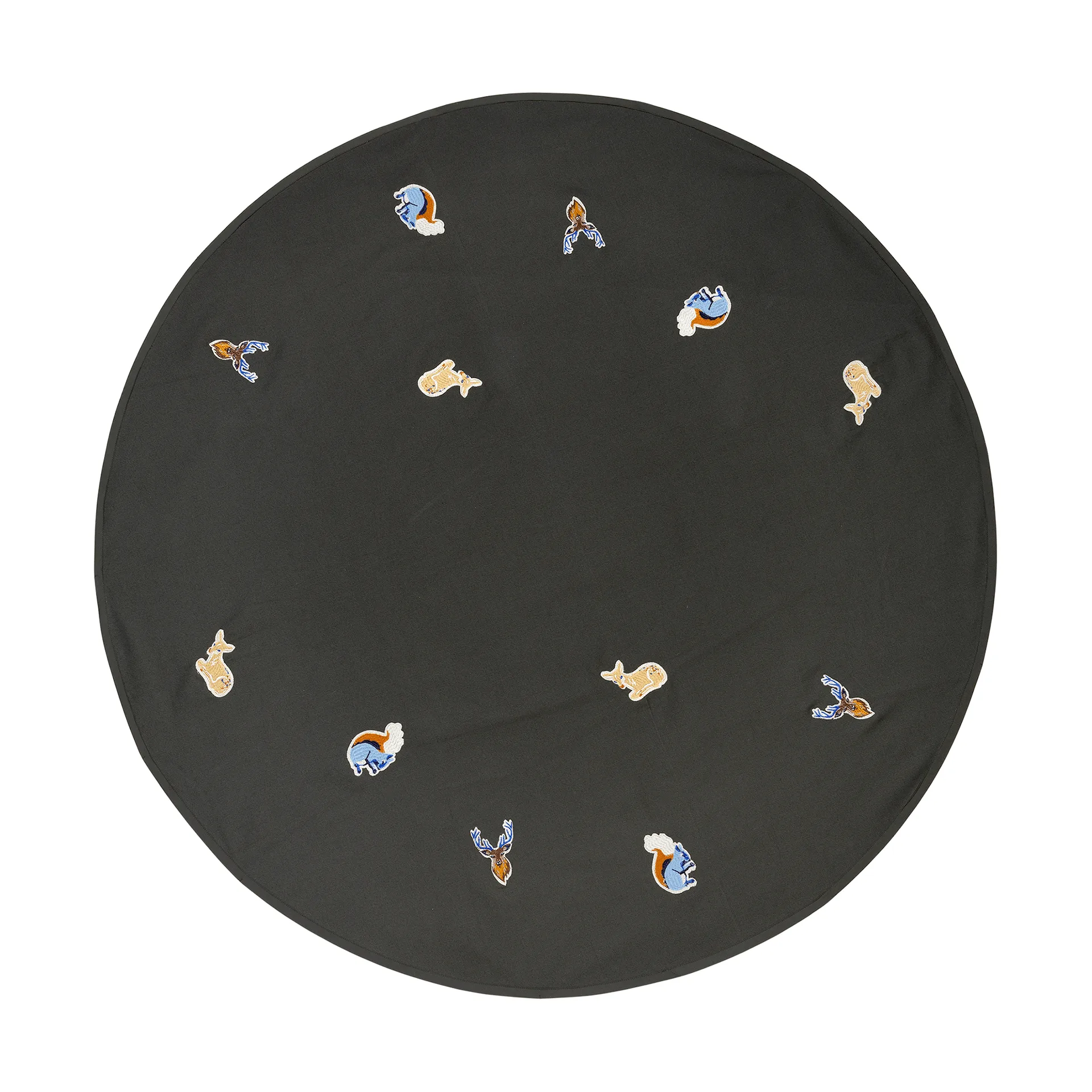 τάπητας χριστουγεννιάτικου δέντρου Deer, Forest Green Broste Copenhagen