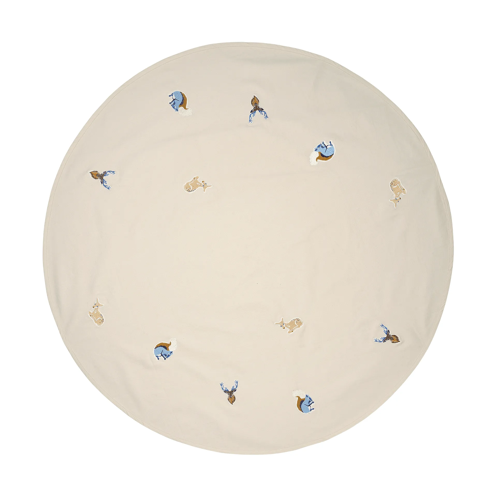 τάπητας χριστουγεννιάτικου δέντρου Deer, Warm Beige Broste Copenhagen