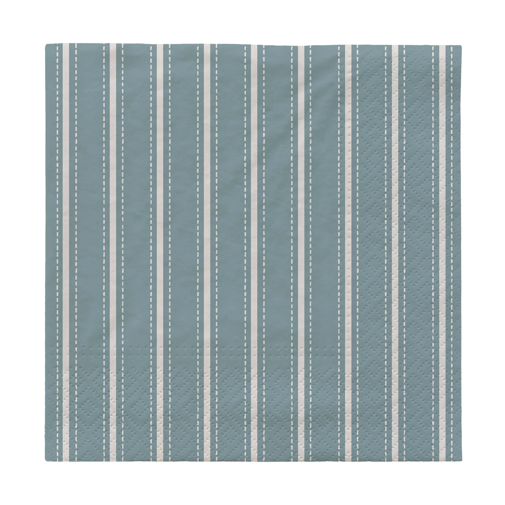 Dolly χαρτοπετσέτες 33x33 cm 20-pack, Light blue-white Broste Copenhagen