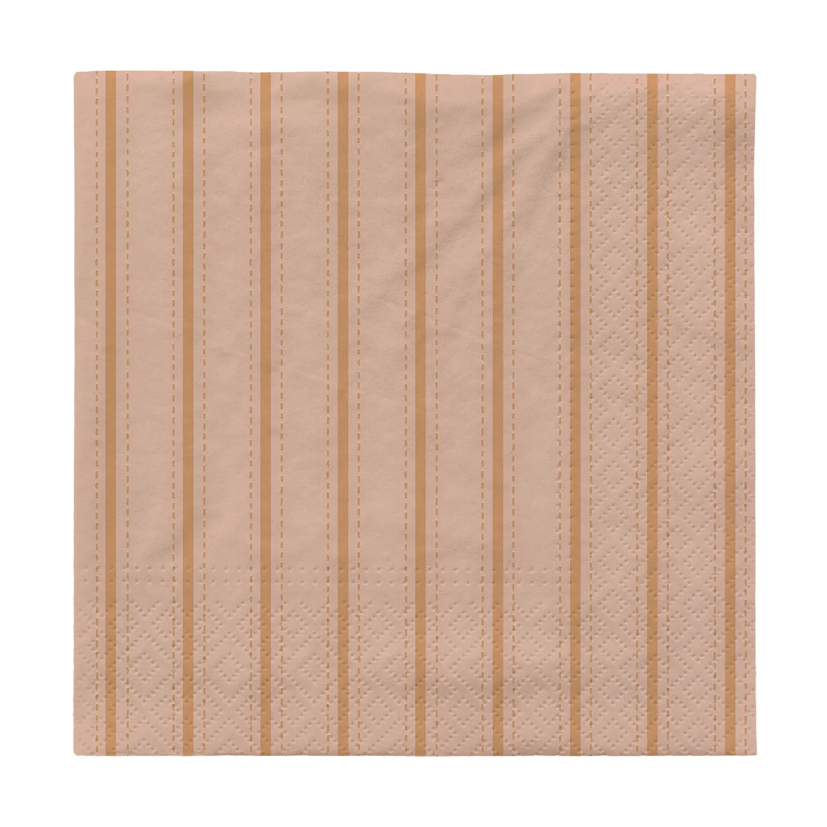 Dolly χαρτοπετσέτες 33x33 cm 20-pack, Soft pink-cinnamon sand Broste Copenhagen
