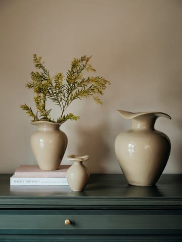 Florentina βάζο S 22,5 εκ. - Μπεζ - Broste Copenhagen