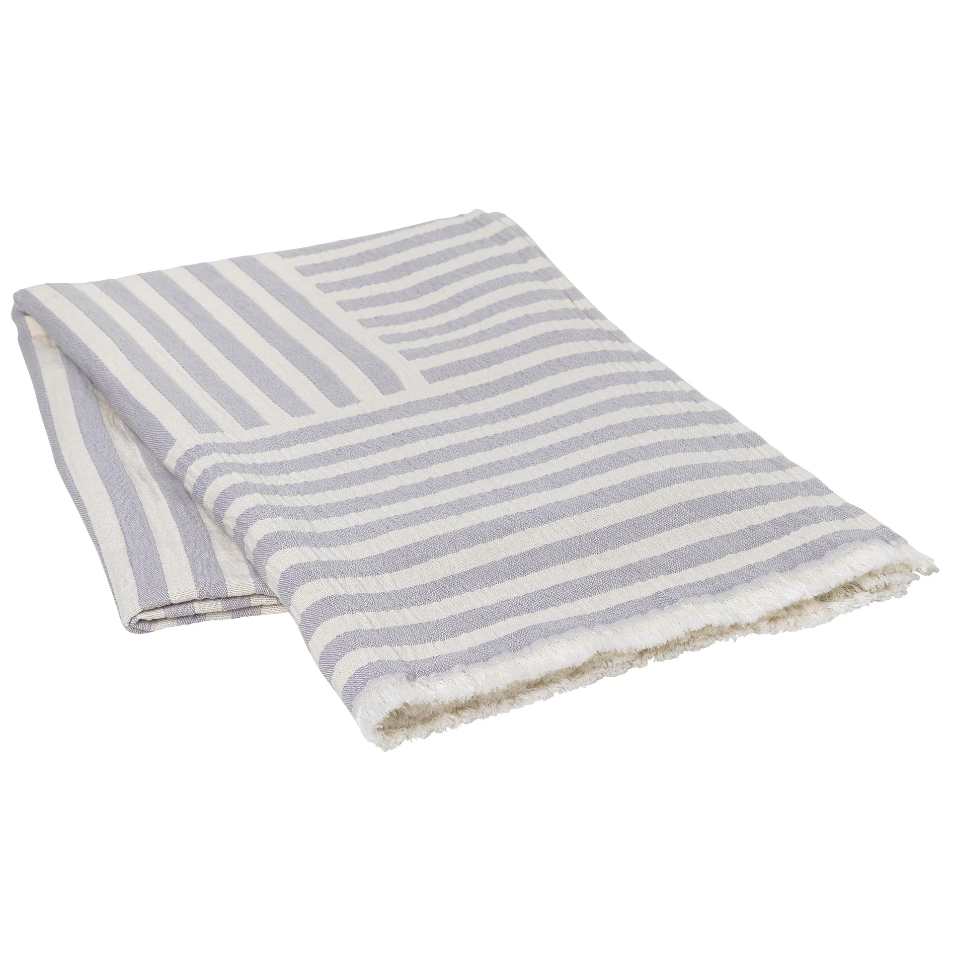 Frankie βαμβακερό ριχτάρι 130x180 cm, ανοιχτό μοβ της ορχιδέας ανοιχτό μοβ Broste Copenhagen