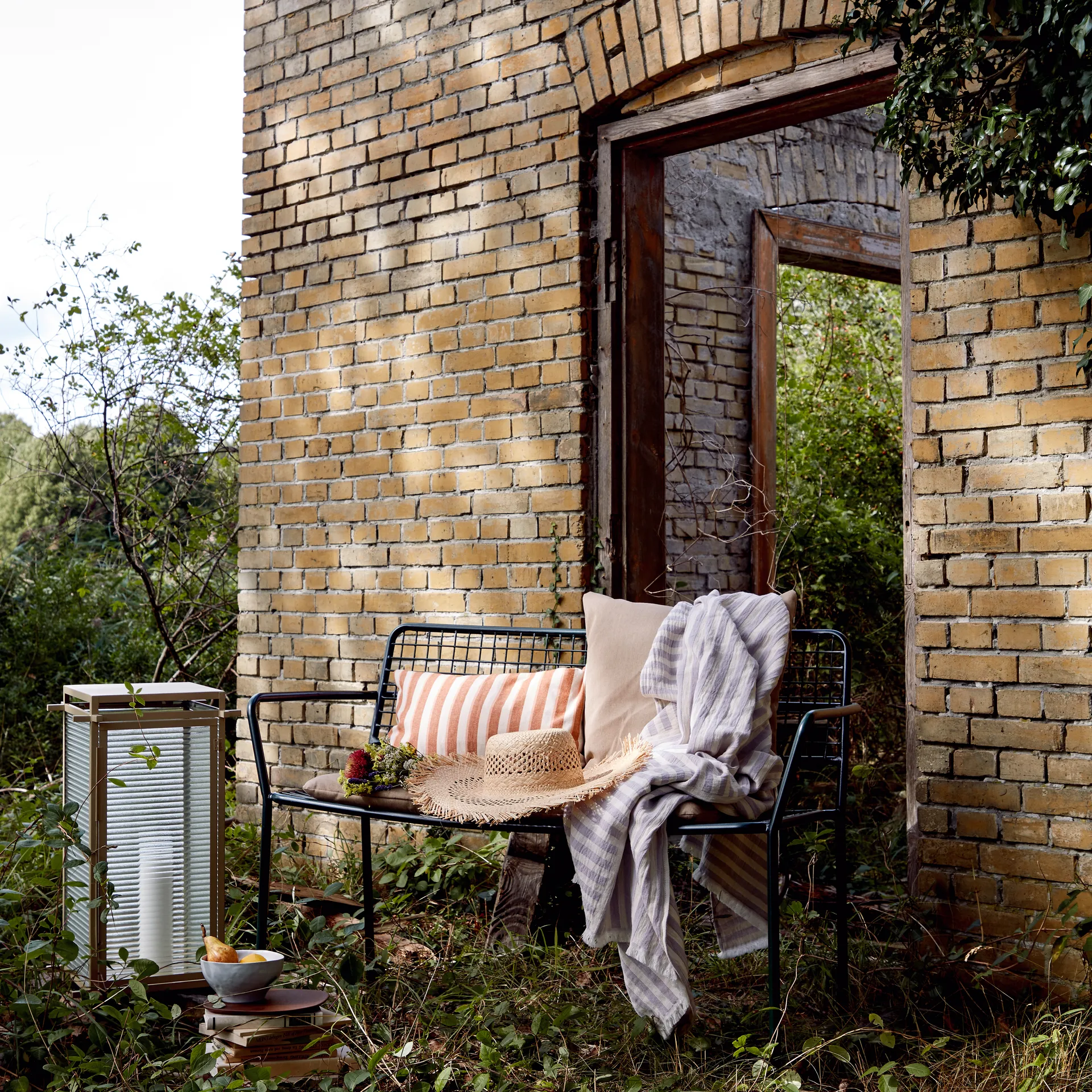 Frankie βαμβακερό ριχτάρι 130x180 cm, ανοιχτό μοβ της ορχιδέας ανοιχτό μοβ Broste Copenhagen