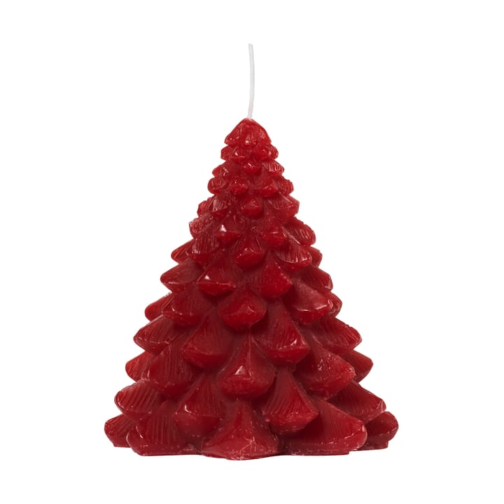 Granny Christmas tree κερί Ø9x10 εκ. - Burgundy - Broste Copenhagen