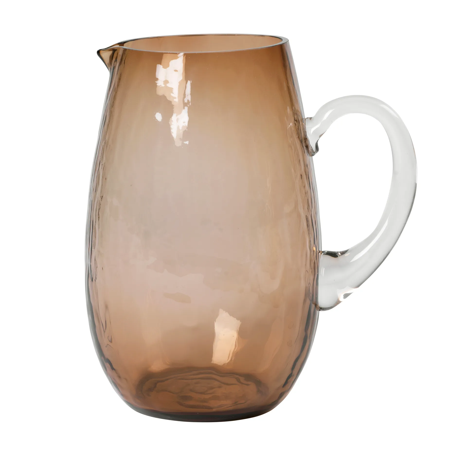 Hammered κανάτα, καφέ Broste Copenhagen