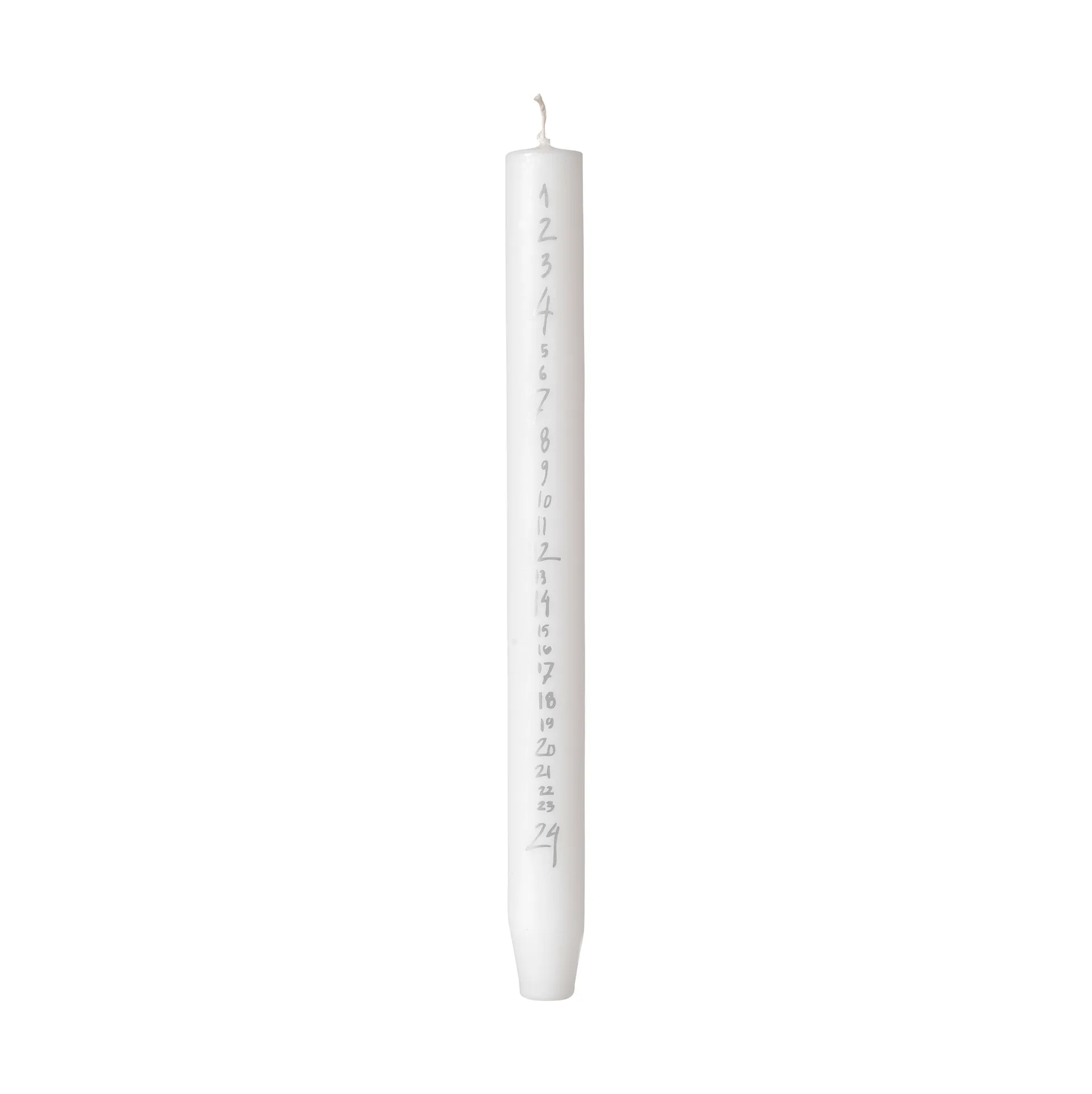 Handwritten κερί-ημερολόγιο, Pure White-Silver Broste Copenhagen