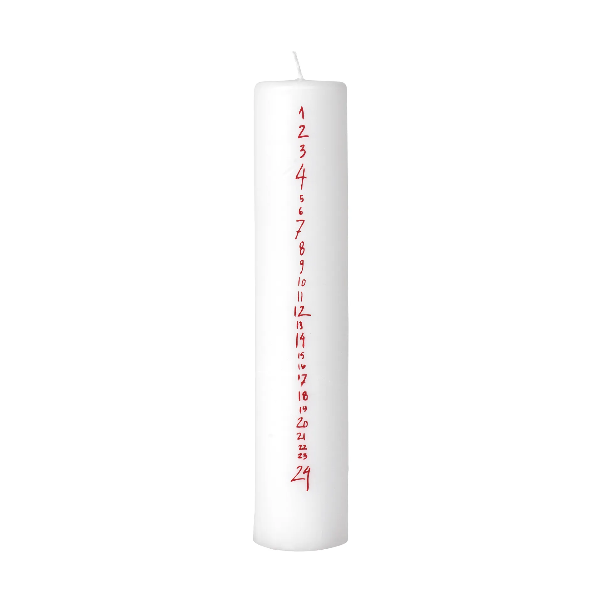 Handwritten κερί-ημερολόγιο, White-Red Broste Copenhagen