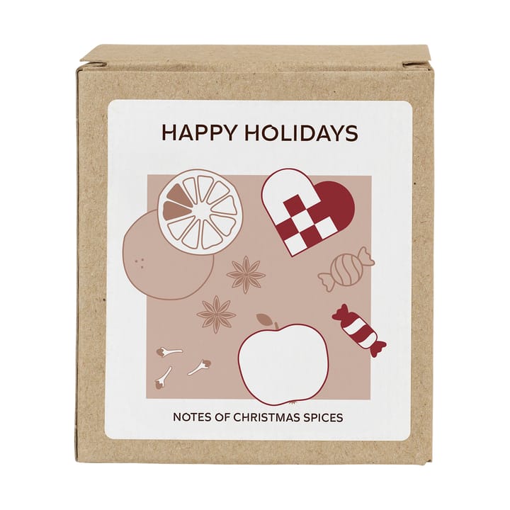 Happy Holidays αρωματικό κερί 32 ώρες, White Broste Copenhagen