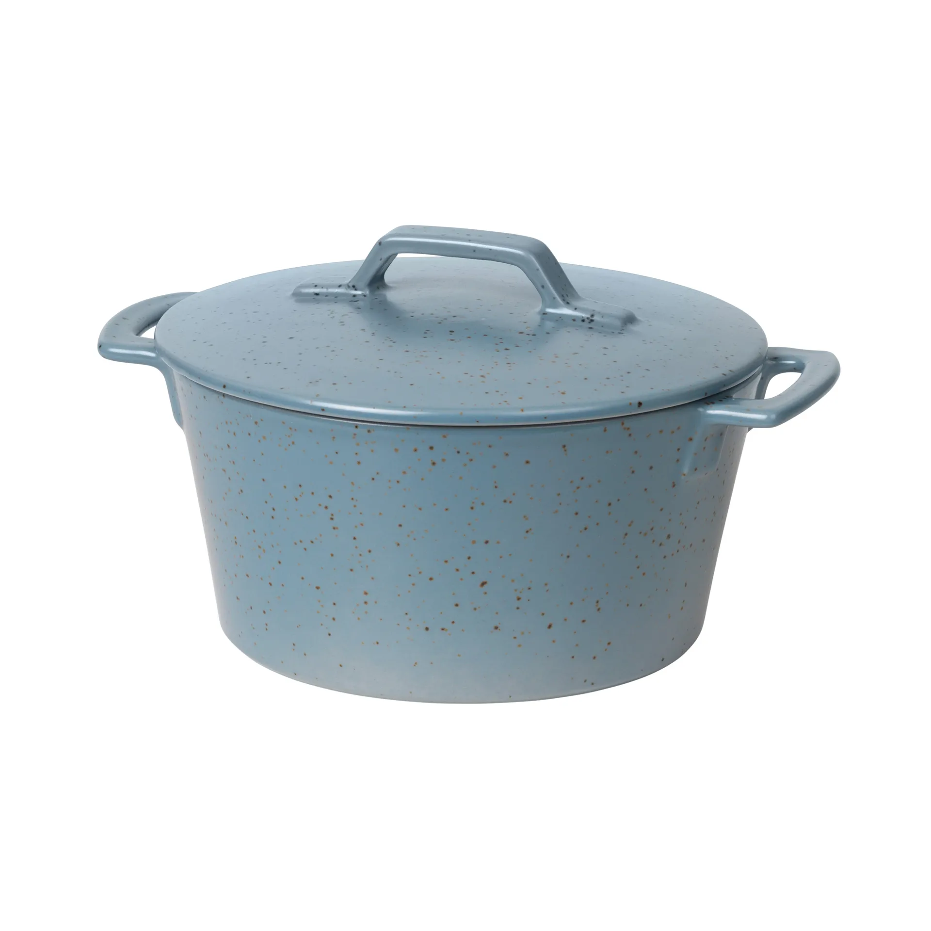 Hasle κατσαρόλα 19x23,5 cm, μπλε του πυριτόλιθου γρανίτης Broste Copenhagen