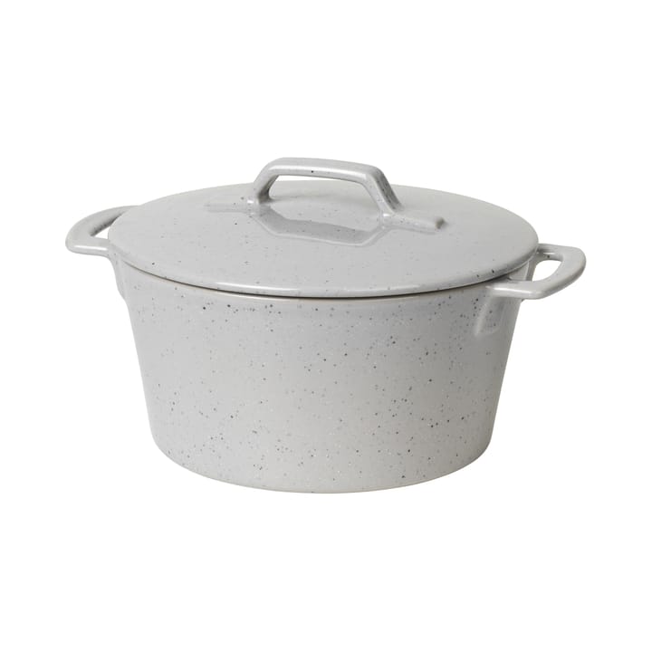 Hasle κατσαρόλα 19x23,5 cm - ανοιχτό γκρι γρανίτης - Broste Copenhagen
