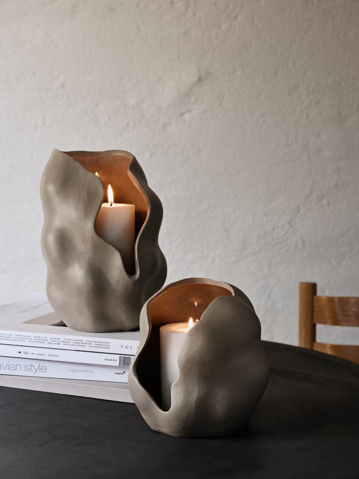 Φαναράκι Hekla διαμέτρου 18,6 εκ., Dove grey Broste Copenhagen