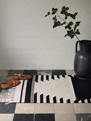 Χαλί Iselin 140x200 cm - Black-off white - Broste Copenhagen