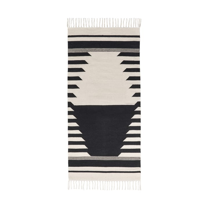 Χαλί Iselin 70x140 cm - Black-off white - Broste Copenhagen