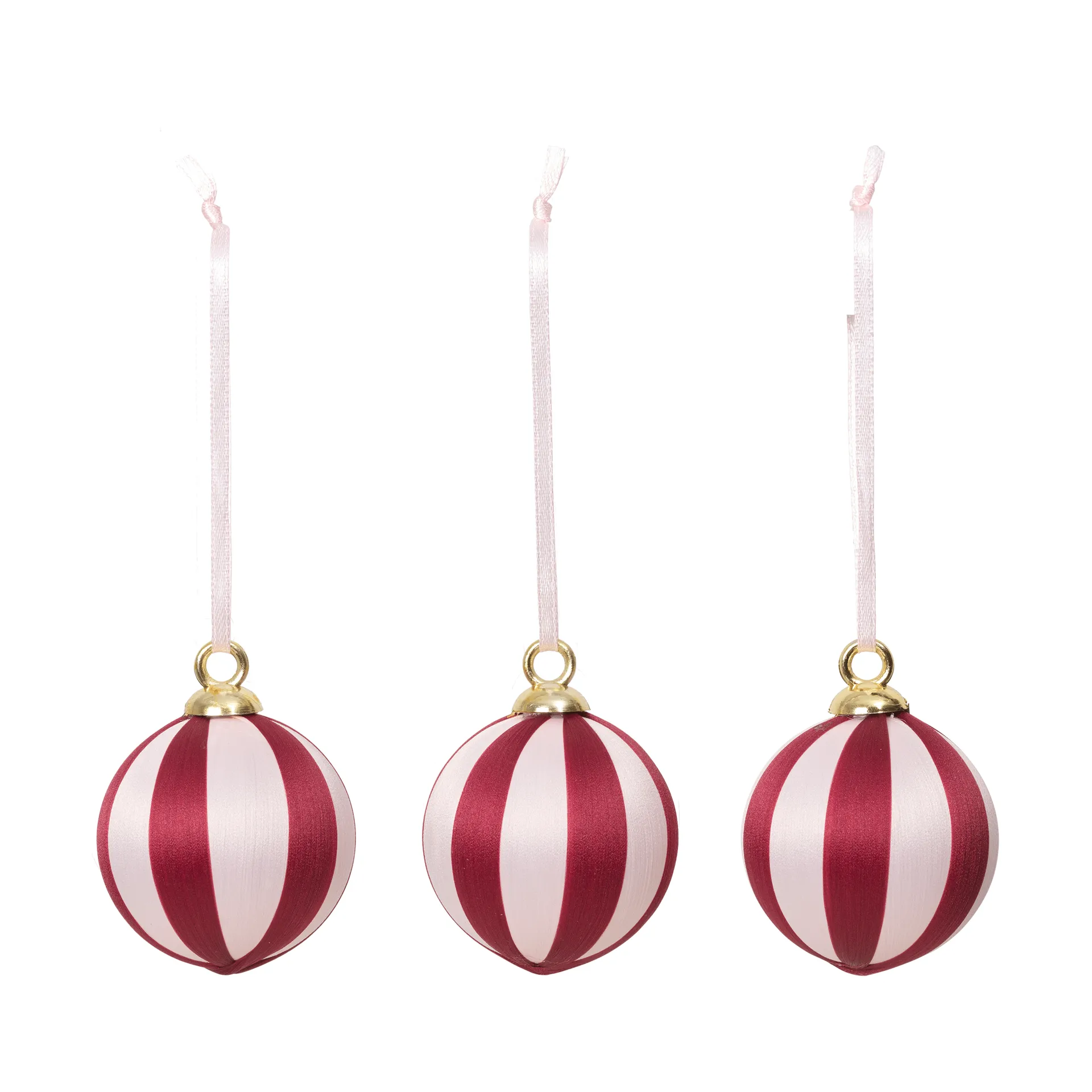 Joy χριστουγεννιάτικη μπάλα, Deep Red-Soft Pink Broste Copenhagen