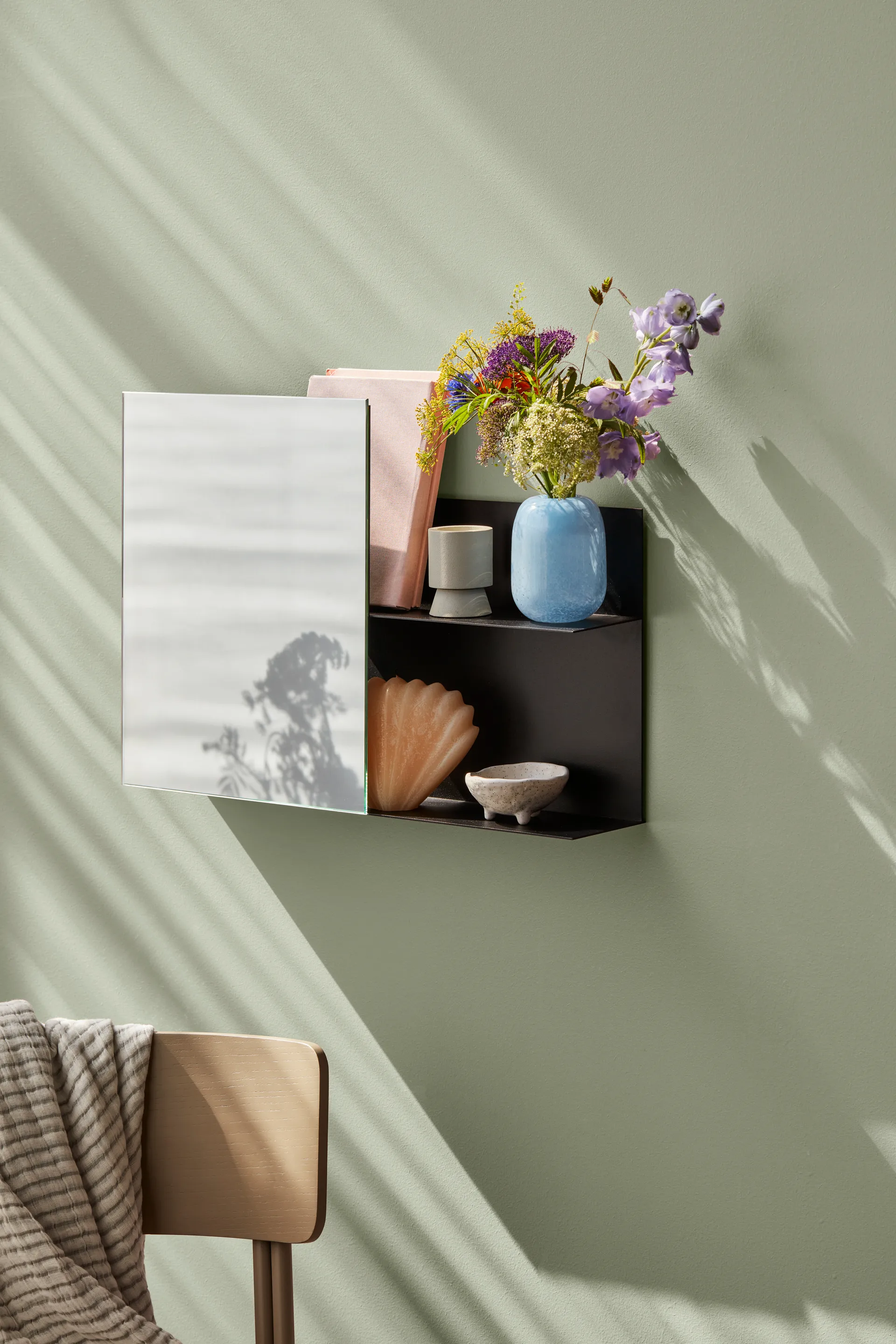 Kai βάζο 17,5 cm, Γαλάζιο της γαλήνης Broste Copenhagen