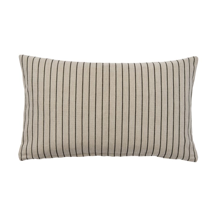 Karen μαξιλαροθήκη - Light beige-black, 30x50 cm - Broste Copenhagen