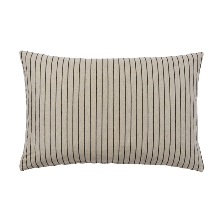 Karen μαξιλαροθήκη - Light beige-black, 40x60 cm - Broste Copenhagen