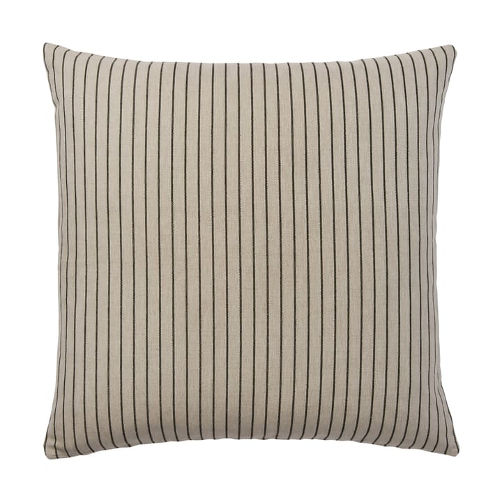 Karen μαξιλαροθήκη - Light beige-black, 60x60 cm - Broste Copenhagen