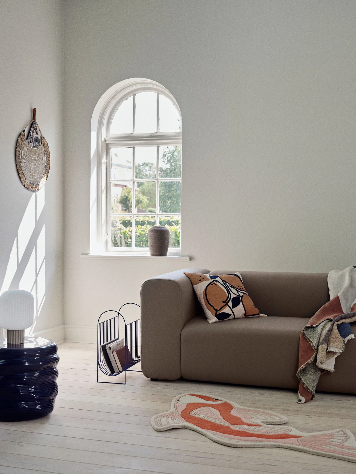 Koi χαλί 97x130 εκ, Pumkin orange Broste Copenhagen