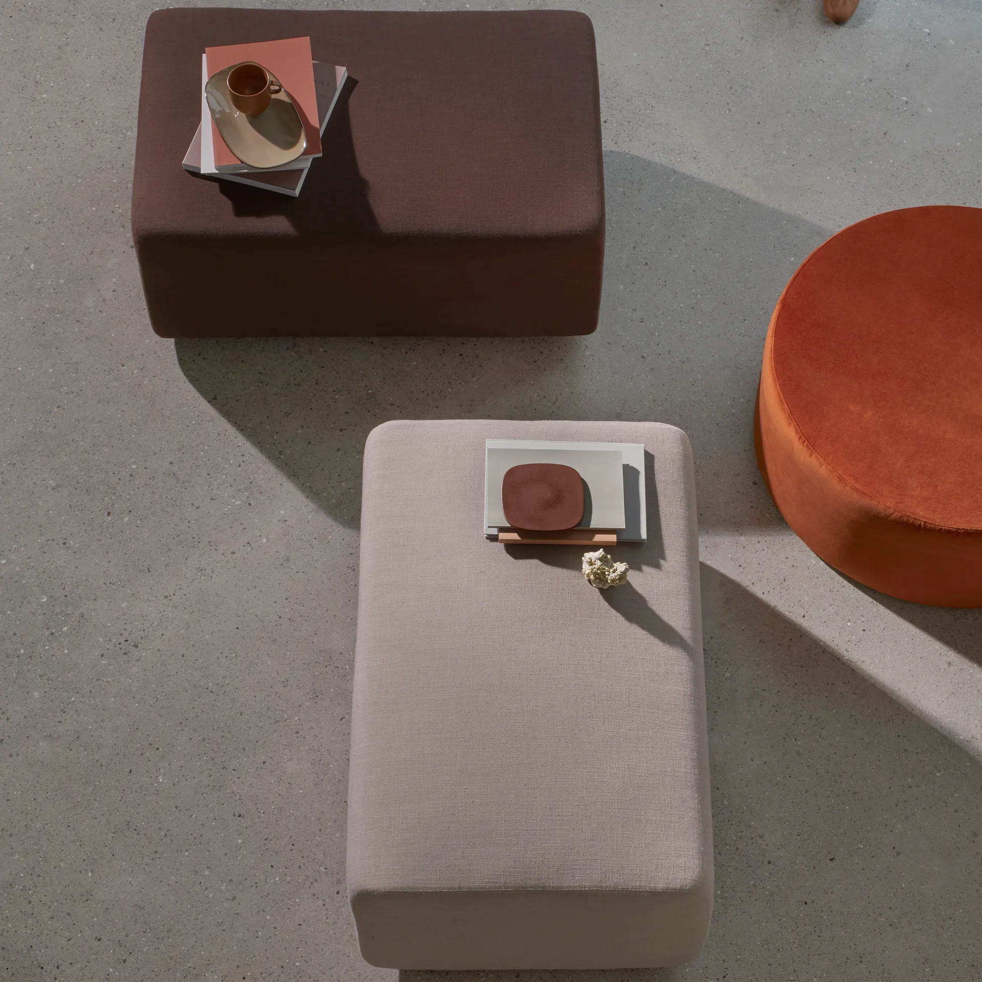 Lagoon module πουφ, Λάτε Broste Copenhagen