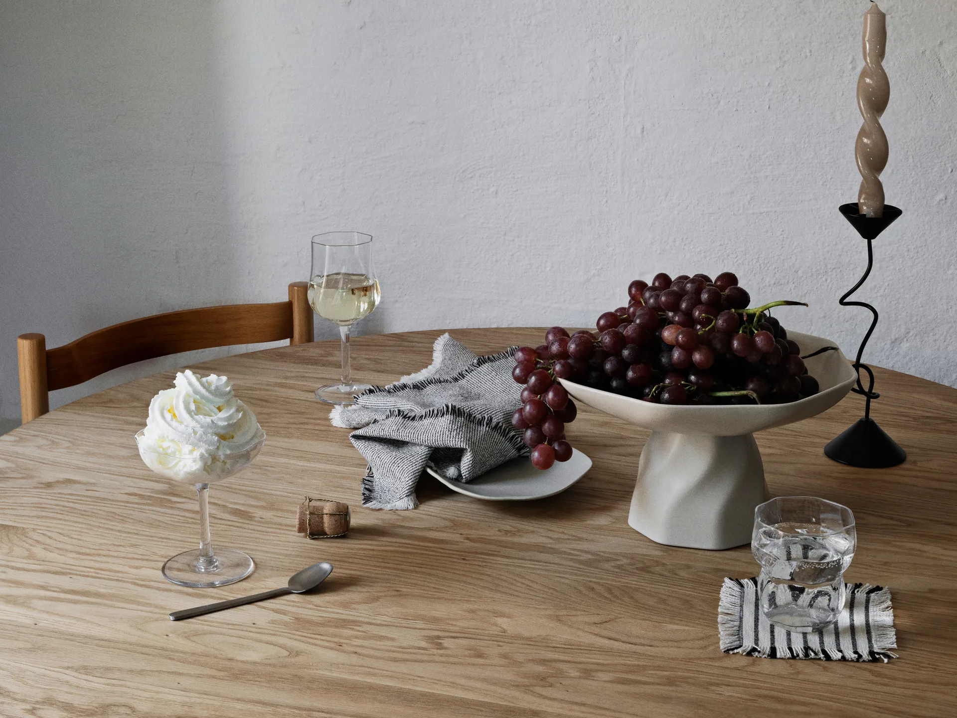Κεντρικό πιάτο Limfjord Ø28 cm, Beige Broste Copenhagen