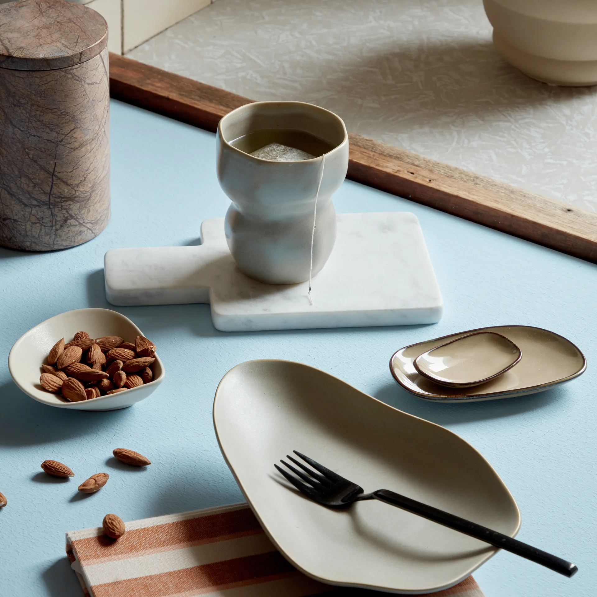 Limfjord κούπα 35 cl, απαλό καφέ Broste Copenhagen