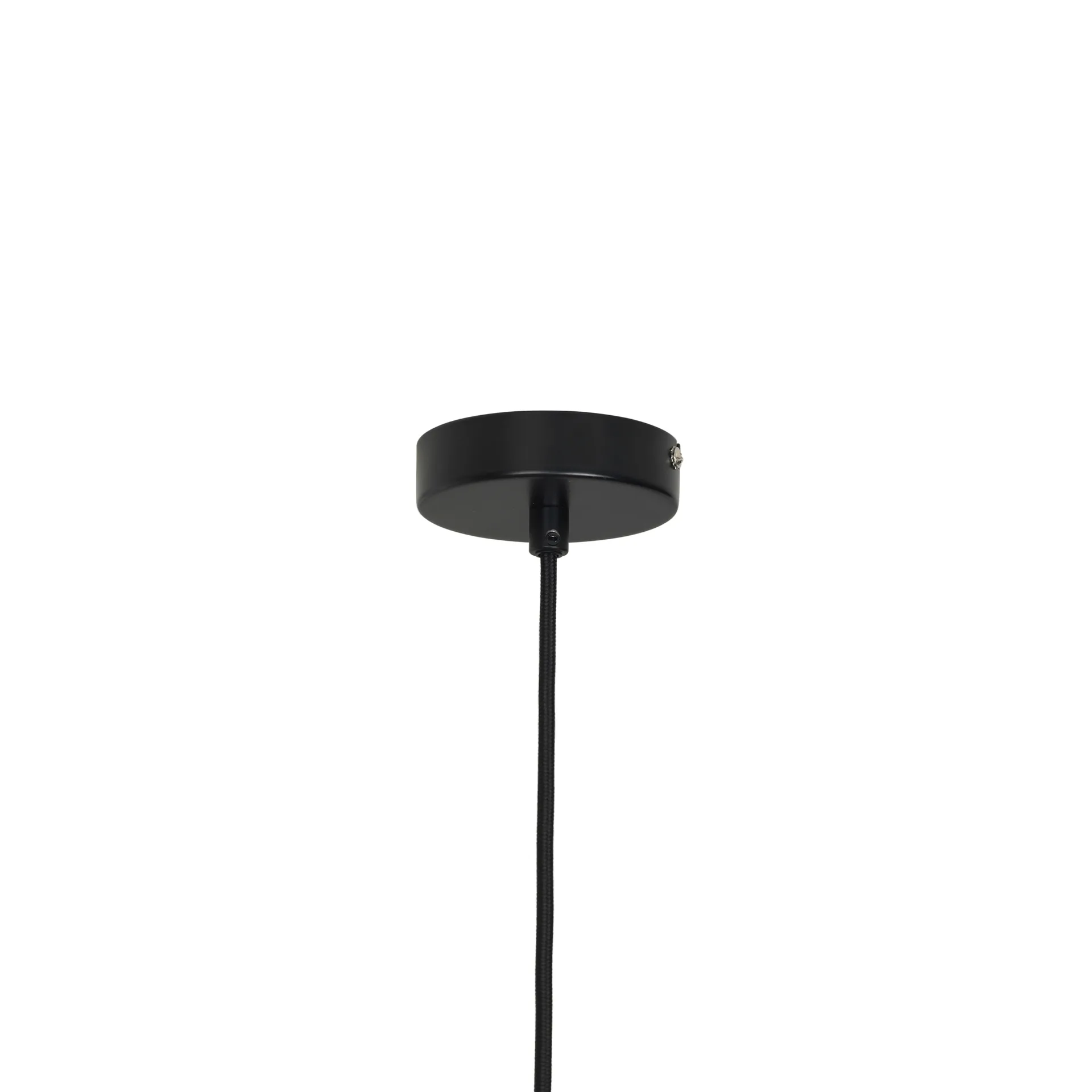 Lolly κρεμαστό φωτιστικό, μαύρο και λευκό-Ø 16 cm Broste Copenhagen