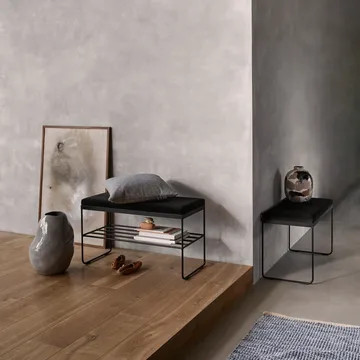 Magda βαμβακερό χαλί 70x140 cm - μπλε του πυριτόλιθου - Broste Copenhagen