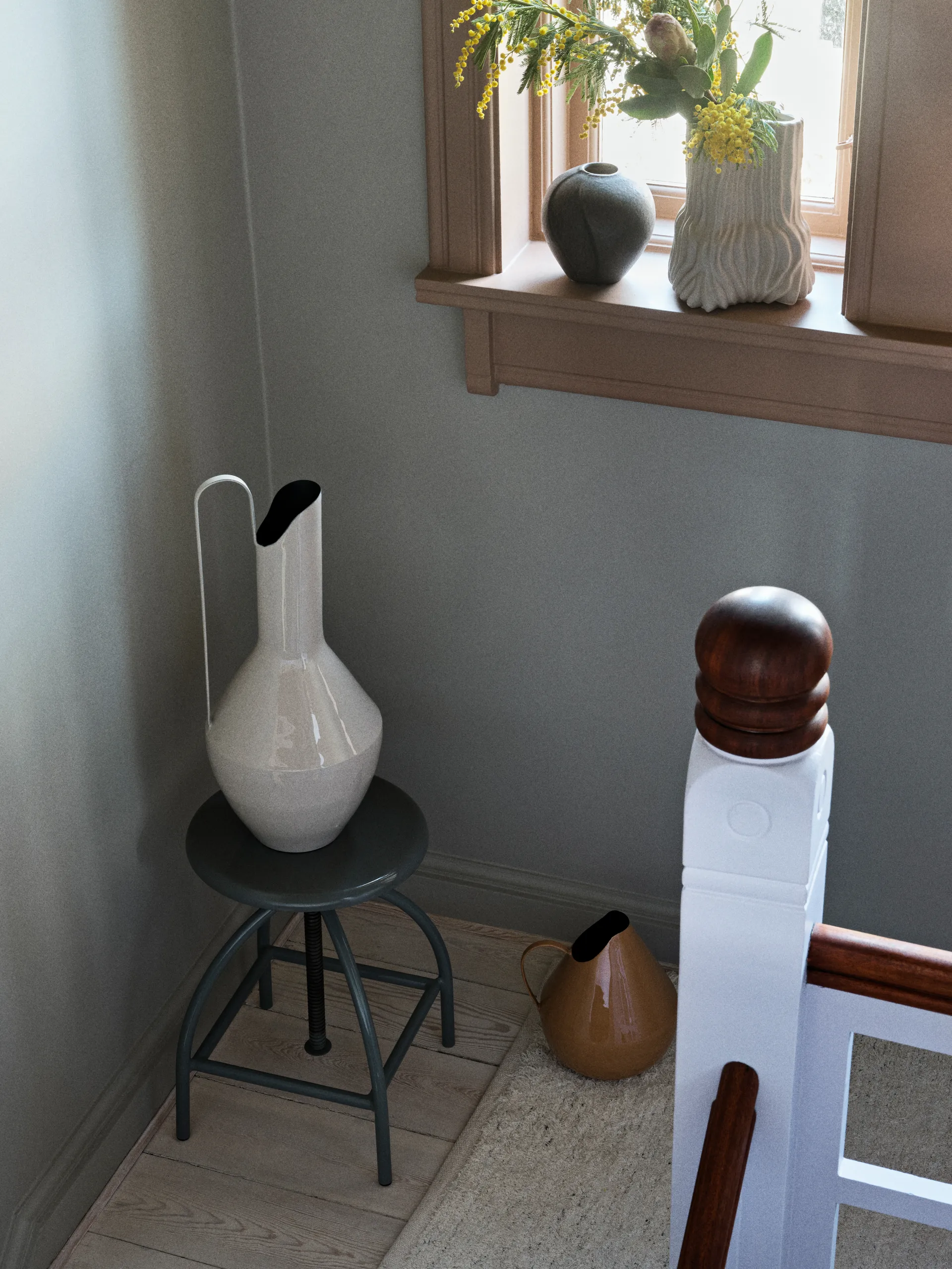 Βάζο Magny 23.5 cm, Castle beige Broste Copenhagen