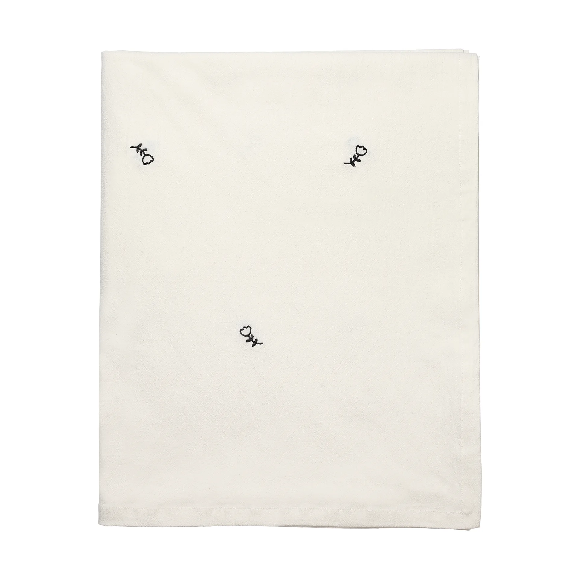 Mai τραπεζομάντηλο, 160x200 cm, black-off white Broste Copenhagen
