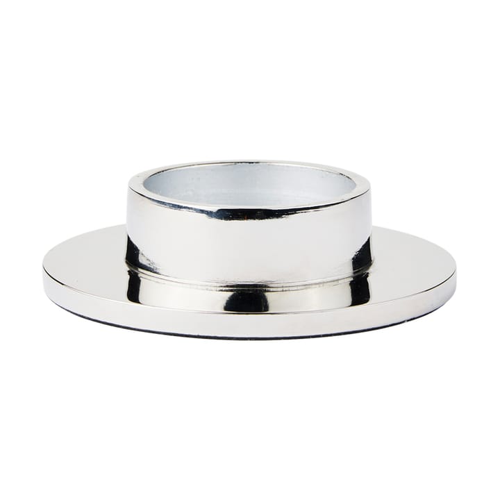 Maro κηροπήγιο για κεριά πυλώνα - Silver Finish, 4 cm - Broste Copenhagen