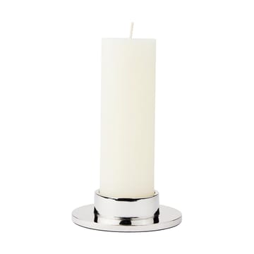 Maro κηροπήγιο για κεριά πυλώνα - Silver Finish, 4 cm - Broste Copenhagen