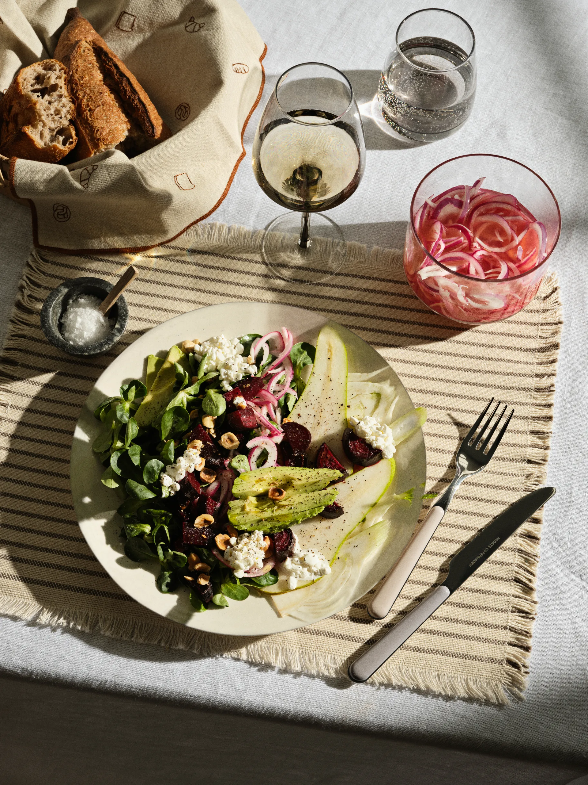 Σετ μαχαιροπήρουνων Marstal 8 τεμαχίων, Grey tones Broste Copenhagen