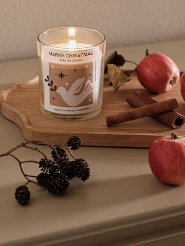 Merry Christmas αρωματικό κερί 32 ώρες - White - Broste Copenhagen