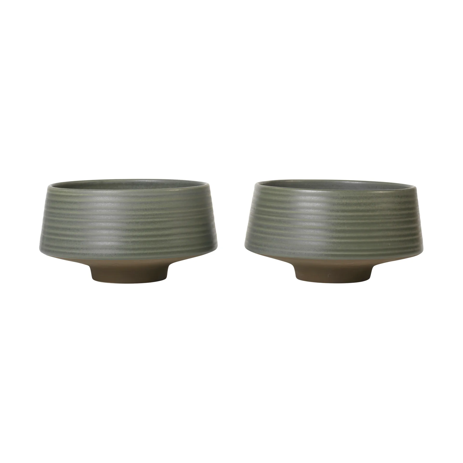 Miko μπολ Ø14 cm 2-pack, Dark green Broste Copenhagen
