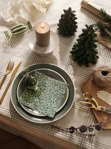 Mistletoe χαρτοπετσέτα 33x33 εκ. 20-pack - White - Broste Copenhagen
