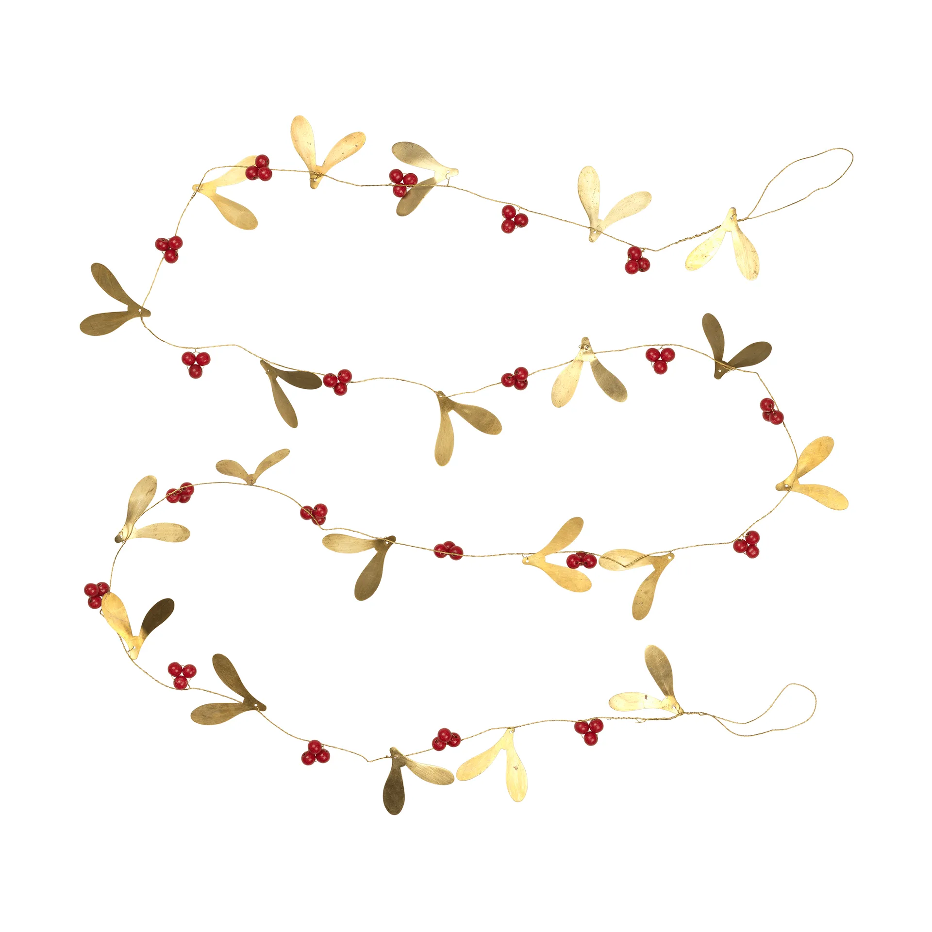Mistletoe γιρλάντα, Deep Red Broste Copenhagen