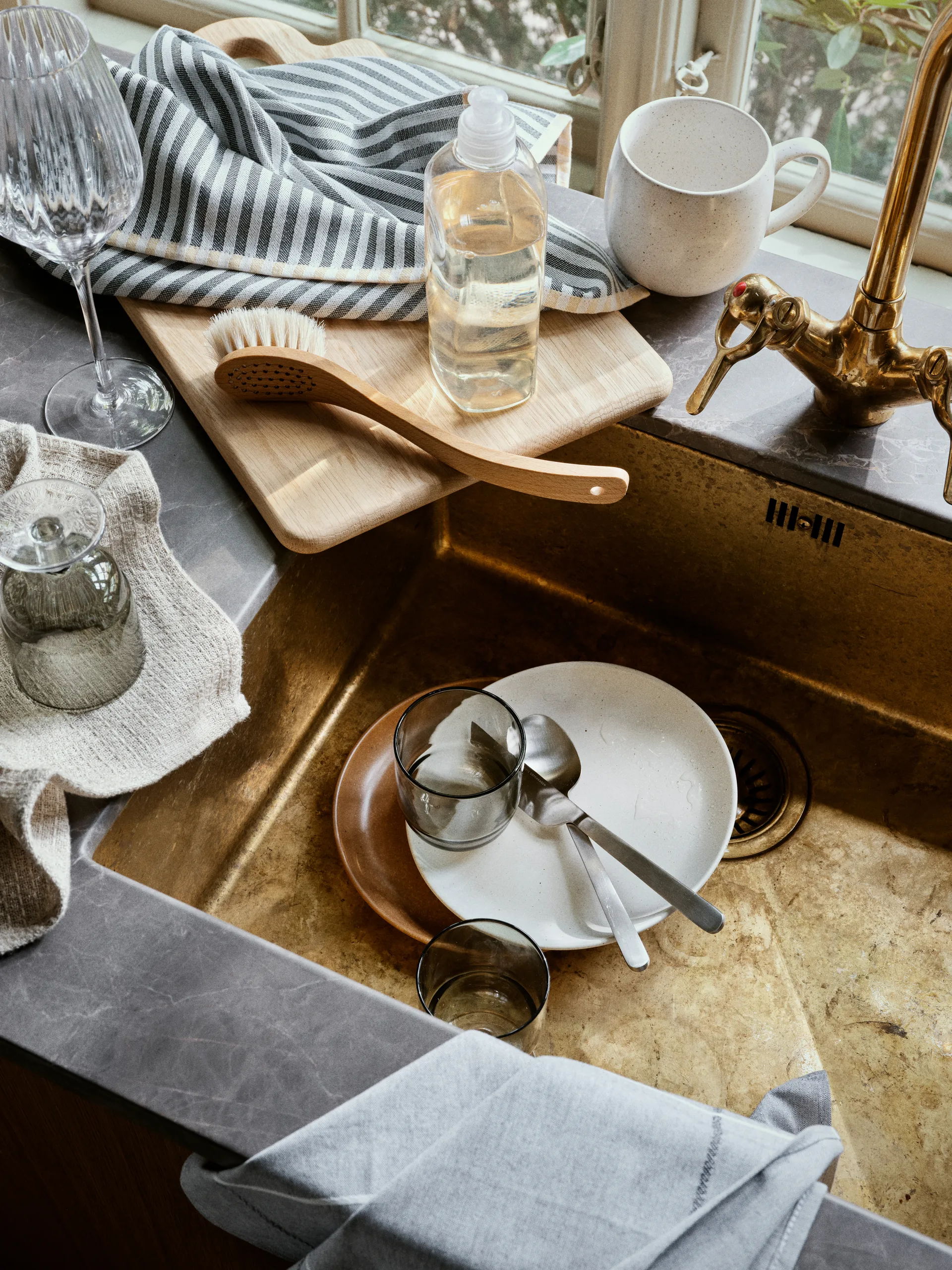 Nordic Bistro μαχαιρικά είδη 16 κομμάτια, Mat satin Broste Copenhagen