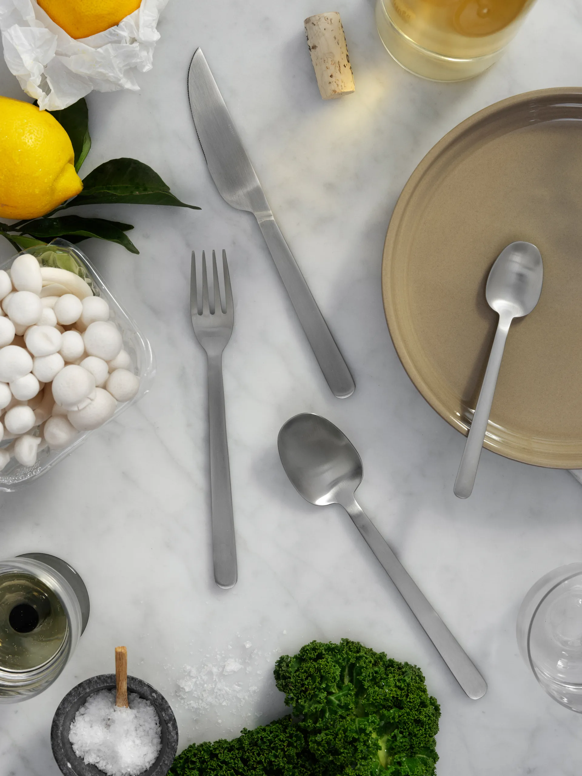 Nordic Bistro μαχαιρικά είδη 16 κομμάτια, Mat satin Broste Copenhagen