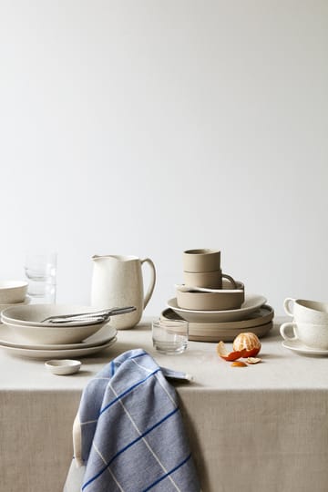 Nordic Bistro πιάτo δείπνου Ø 26 cm - Ακατέργαστο μπεζ - Broste Copenhagen