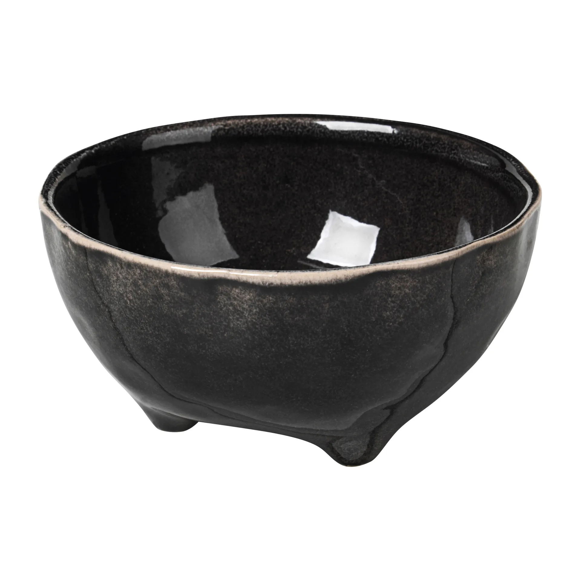 Nordic Coal μπολ με βάση, Ø 11 cm Broste Copenhagen