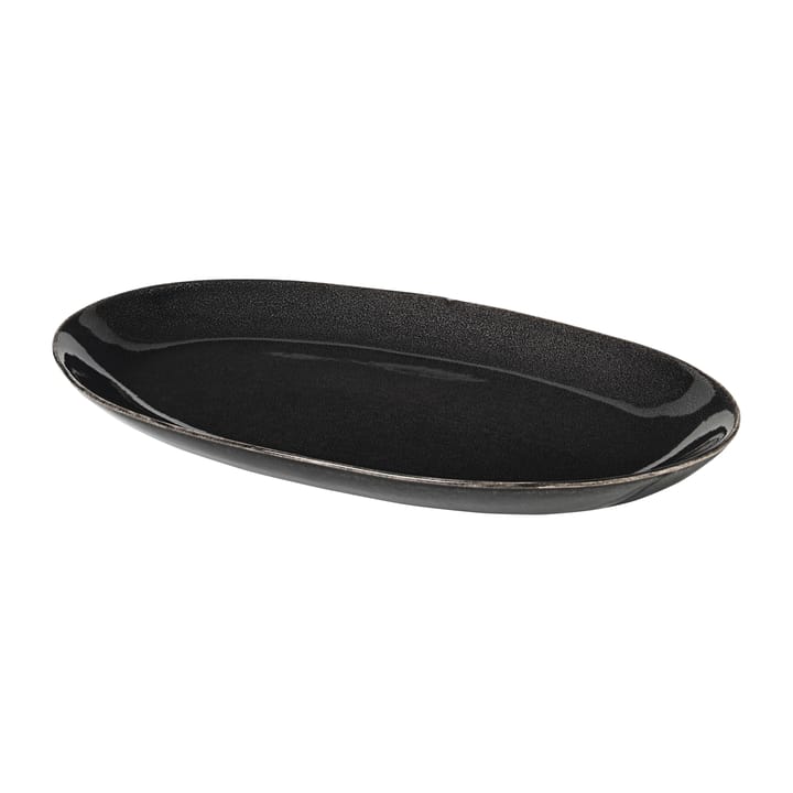 Nordic Coal οβάλ πιατάκι - 17x30 cm - Broste Copenhagen