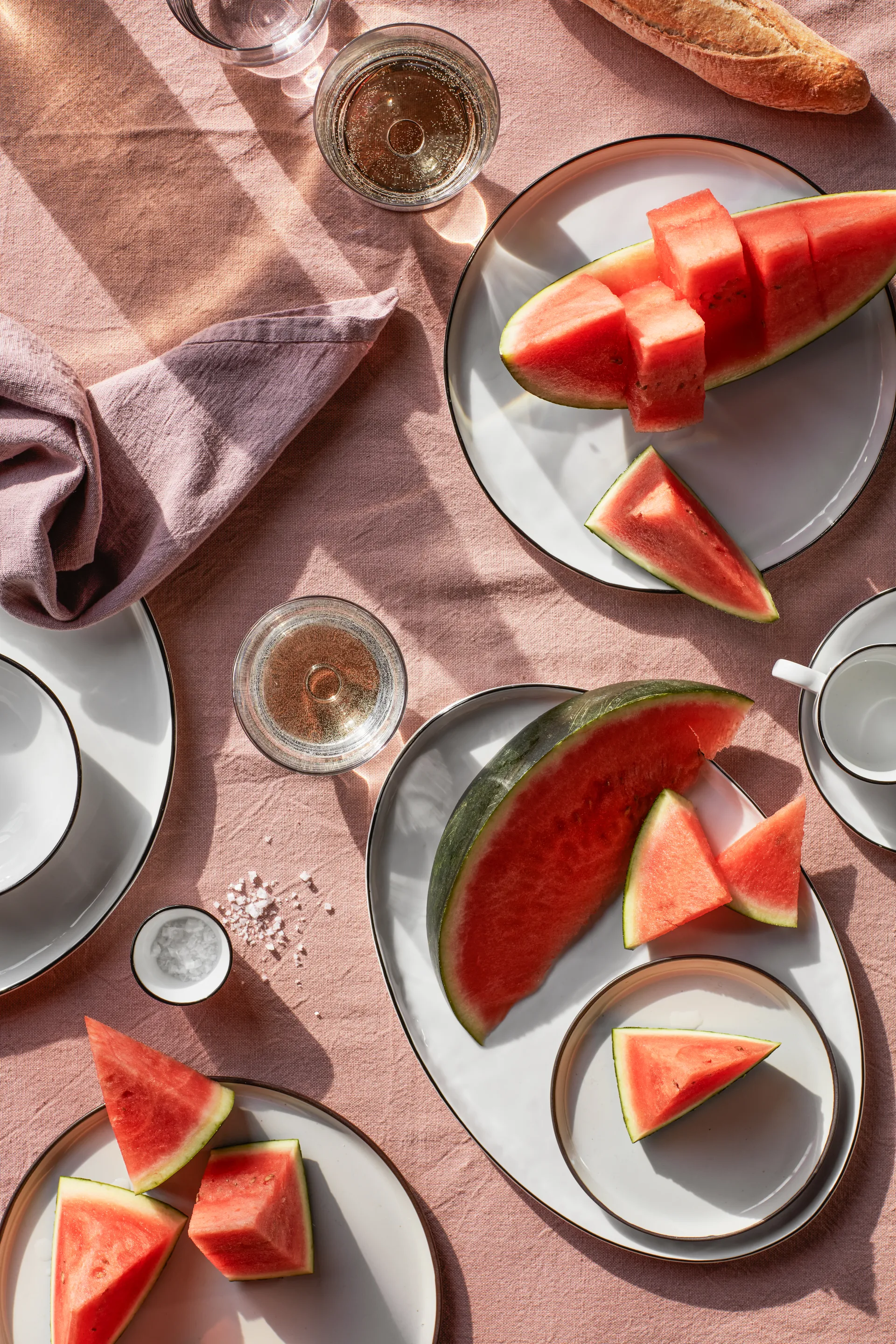 Σετ πιάτα φαγητού, Nordic Salt, 12 τεμάχια Broste Copenhagen