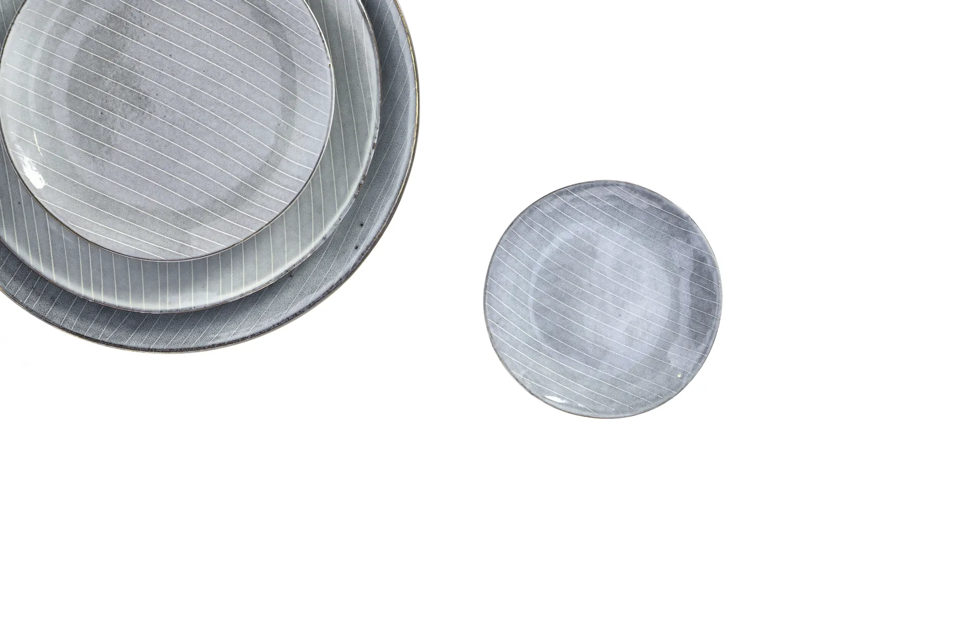 Nordic Sea πιάτο Συσκευασία 4 τεμαχίων, Ø 15 cm Broste Copenhagen