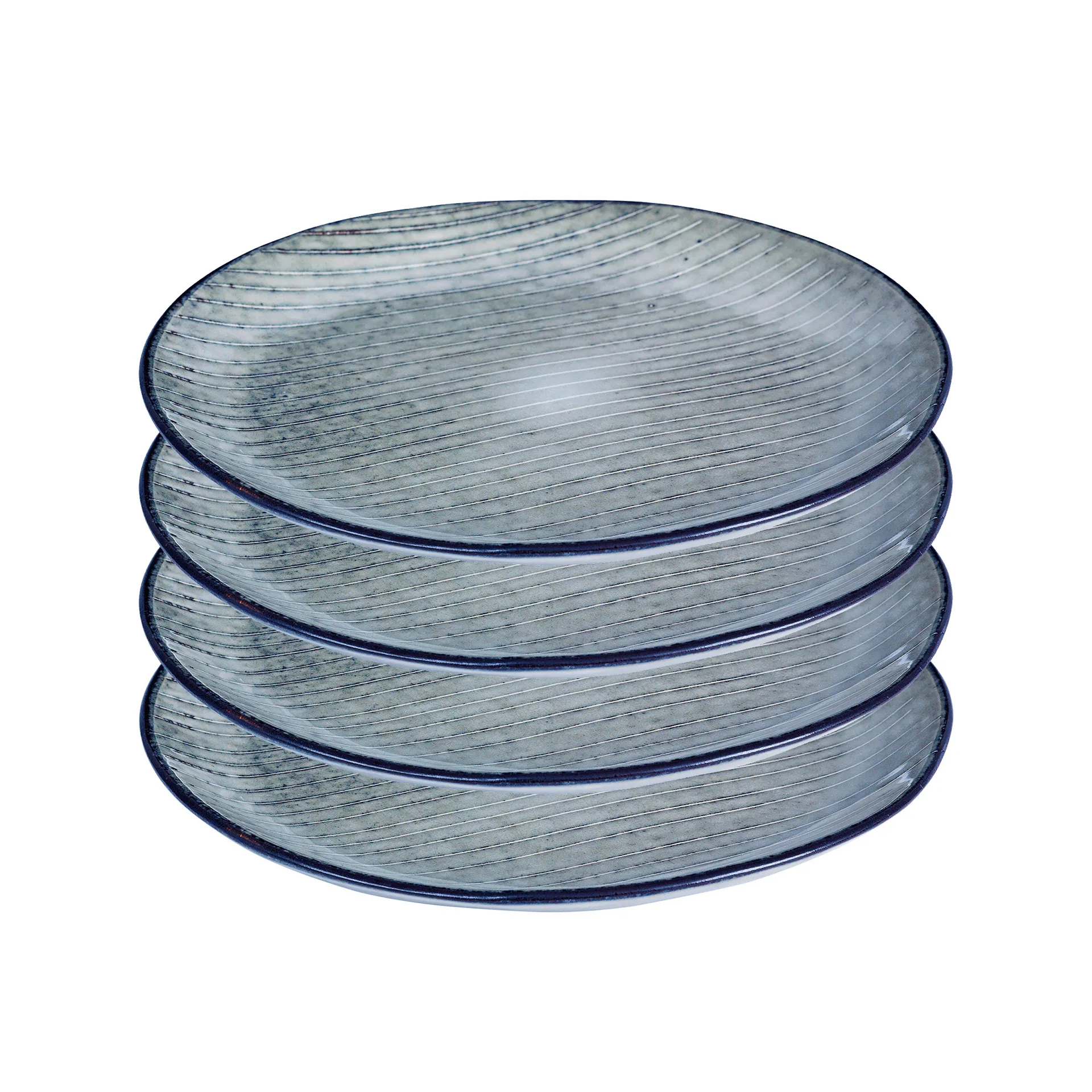 Nordic sea tallrik 4-pack Ø 20 cm,  Broste Copenhagen